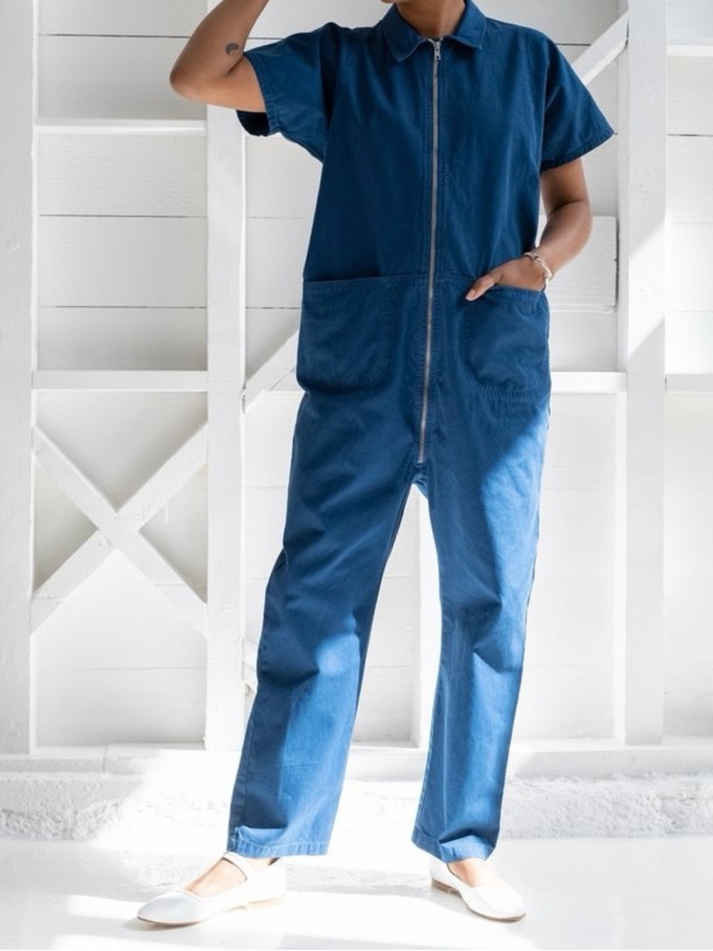 Rachel Comey Barrie Jumpsuit in Blue